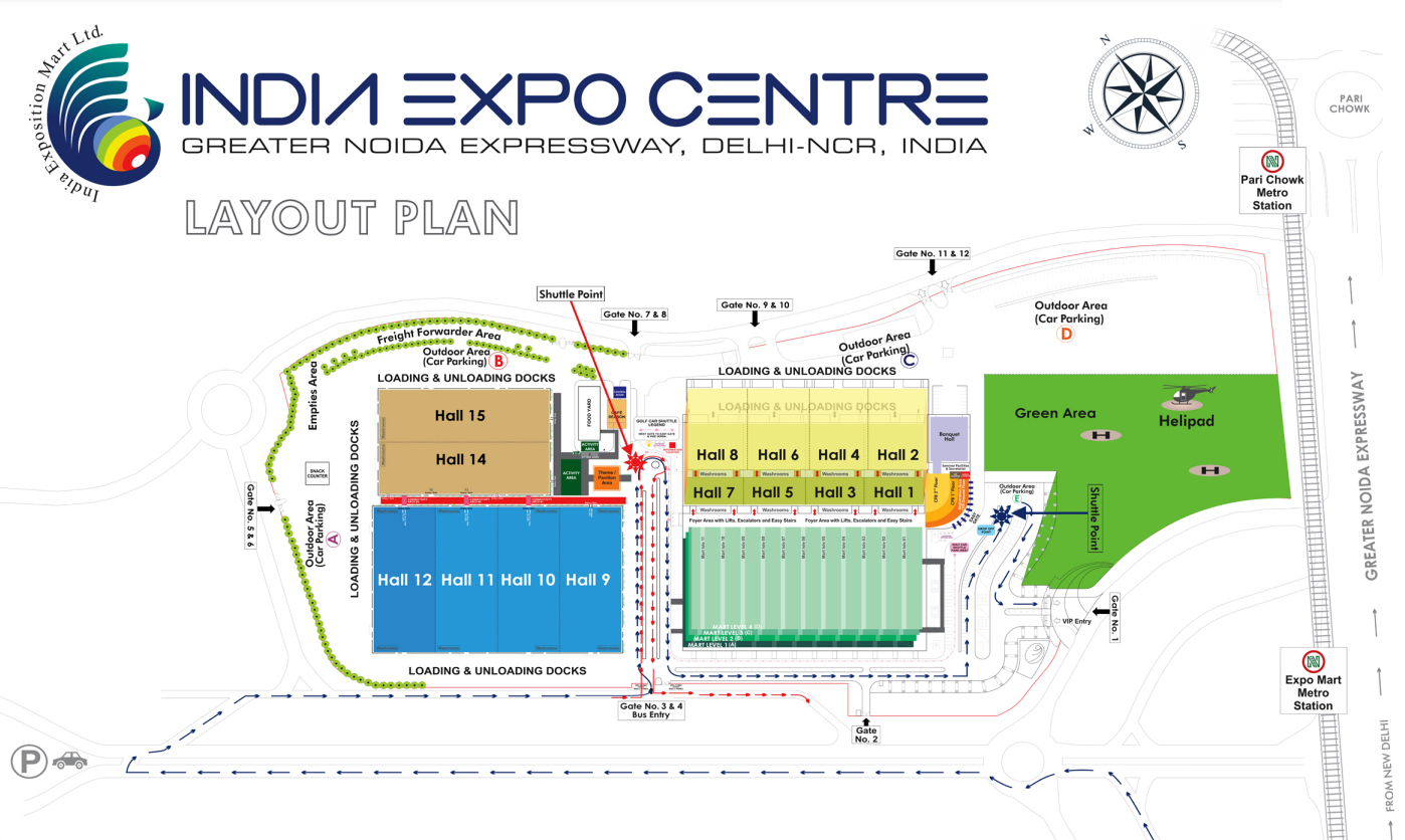 INDIA EXPO CENTRE & MART, Greater Noida